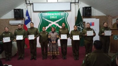 Certifican a Carabineros de Talca como Agentes Preventivos en Violencia contra las Mujeres