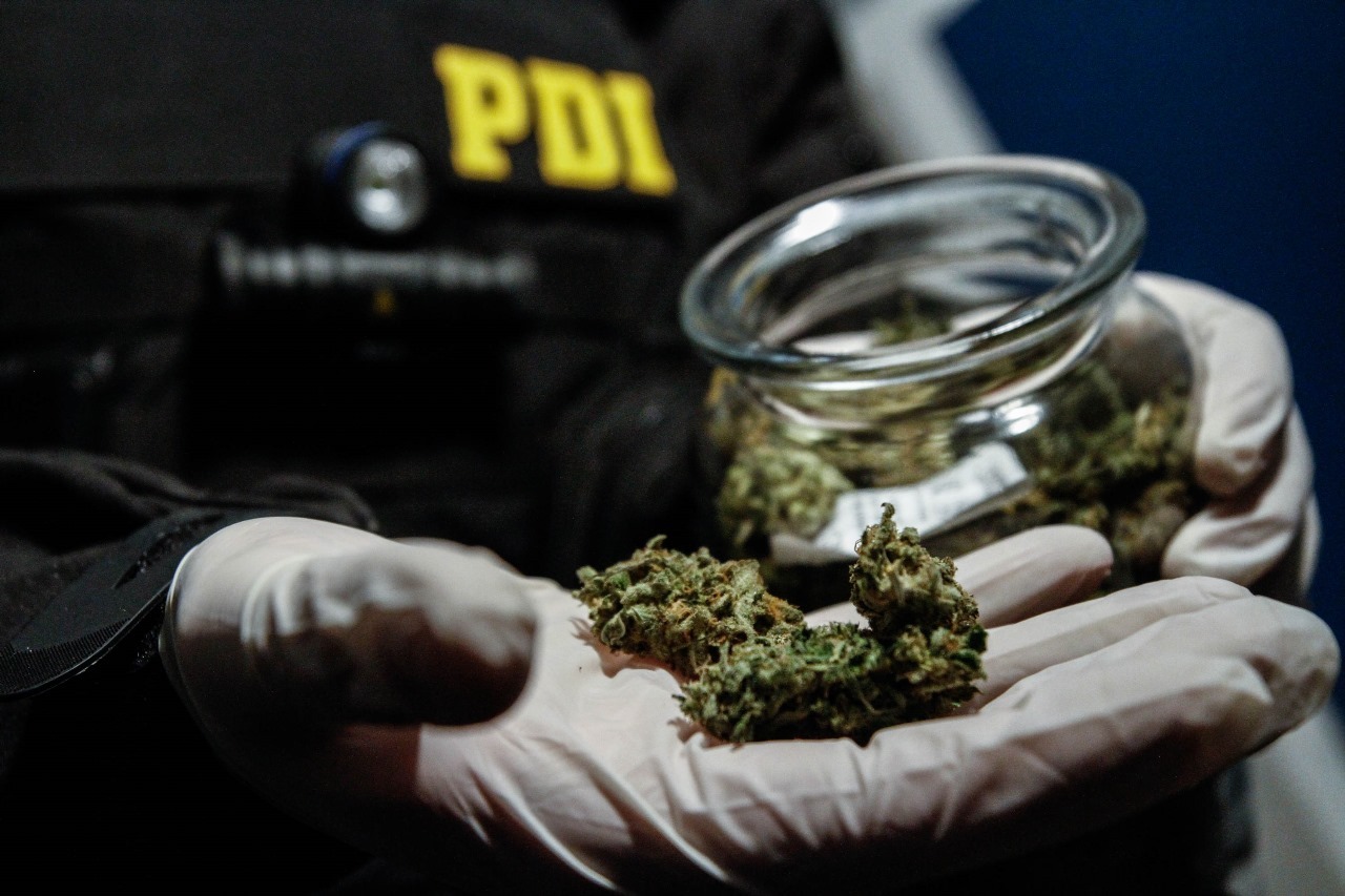 Dos detenidos por tráfico de drogas en Longaví