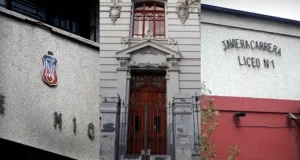 Desalojan liceos emblemáticos de Santiago: reportan destrozos en el Liceo de Aplicación