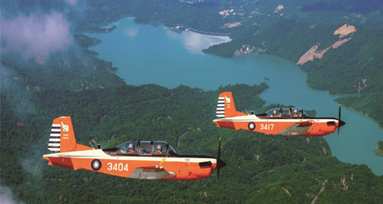 T34 de la Fuerza Aérea de Taiwán