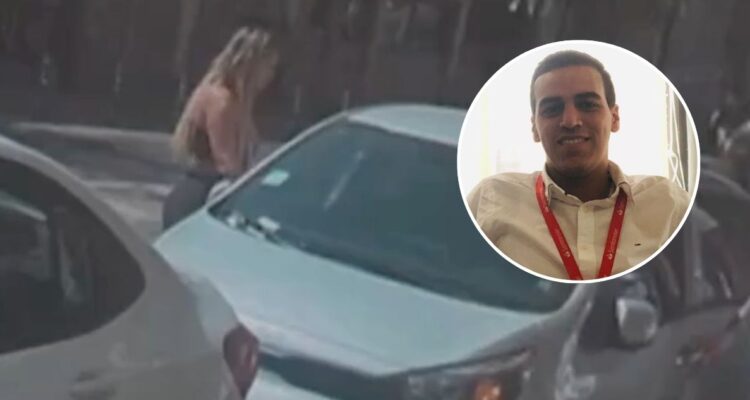 Bárbara Hernández y celular investigado