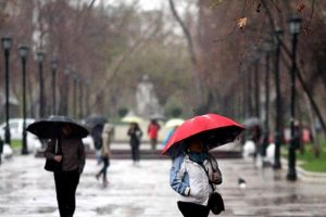 Prevén lluvias y rachas de hasta 70 km/h en el Maule: advierten riesgos para frutales